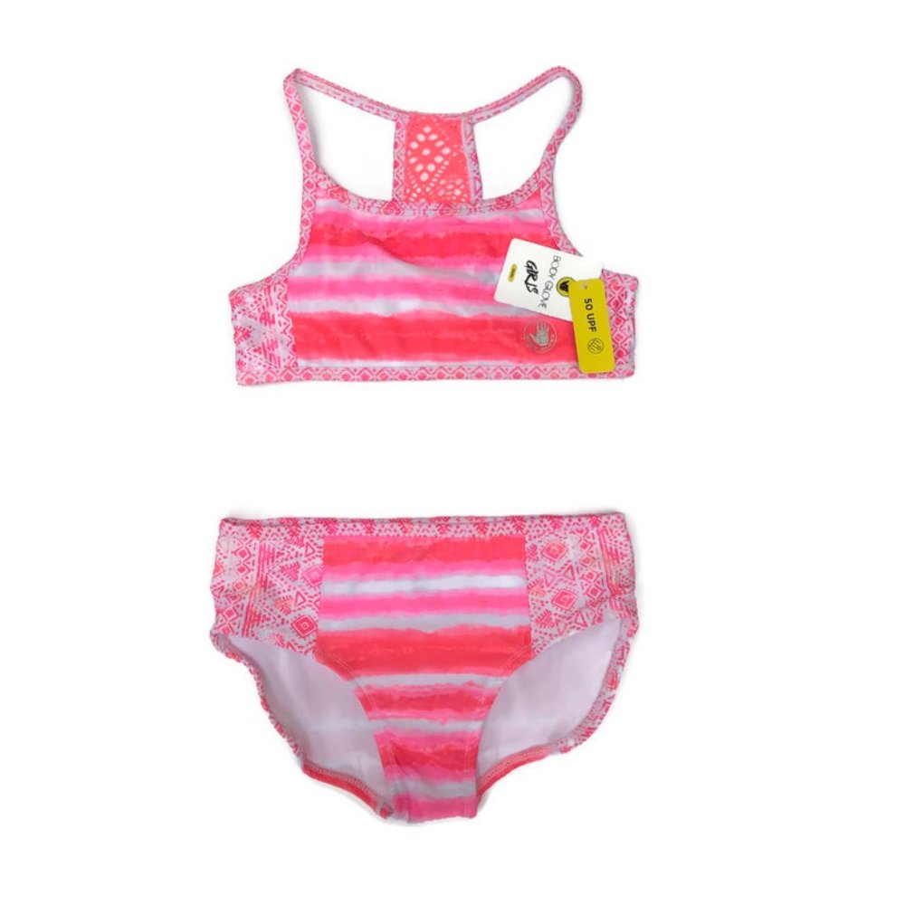 Body Glove Girls Two-Piece Bathing Suit Pink